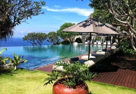 Beauty of Bali - Sunshine, beach, sea, Bvlgari, Bali