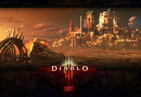 Diablo3 Caldeum - fantasy, caldeum, city, games, diablo