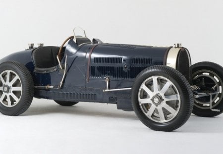 Bugatti Type 51 - black, grand prix, racing, photo, bugatti, cars