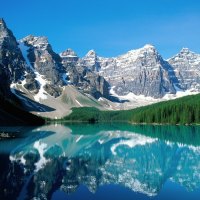 Moraine Lake And Valley Of Ten Peaks Banff National Park Canada