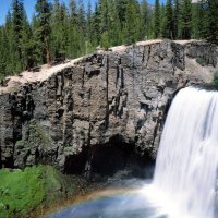 Rainbow Falls  California