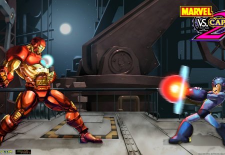 MvC 2 - mega man, ironman