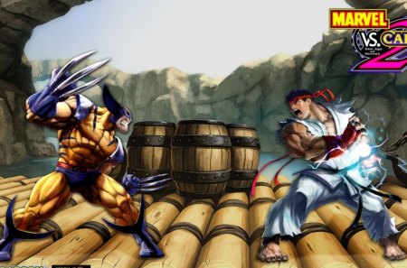 MvC 2 - wolverine, ryu