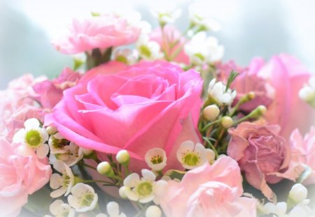 *** Amazing bouquet *** - flowers, bouquet, roses, nature