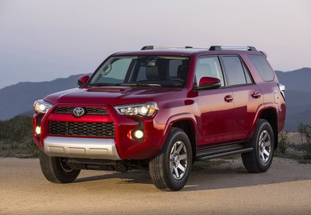 2014 TOYOTA 4-RUNNER - TOYOTA, RED, VEHICLE, TRUCK