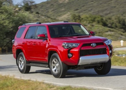 2014 TOYOTA 4-RUNNER-6 - red, vehicle, truck, toyota