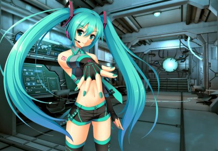 Miku - girl, vocaloid, anime, miku, cute