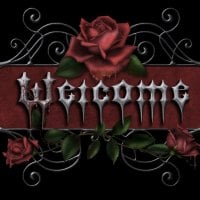 âœ¼Welcome with Roses Gothâœ¼