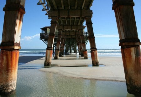 Beach - sand, summer, beach, dea