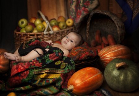 *** - vegetables, people, baby, small, kid, kids