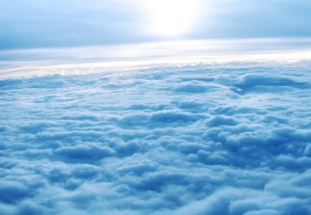 Sky - cloud, sky, nature, blue