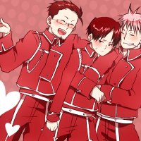 Fullmetal Alchemist - Roy and Jean and Maes