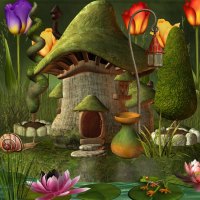 âœ¼CUTE GNOME HOUSEâœ¼