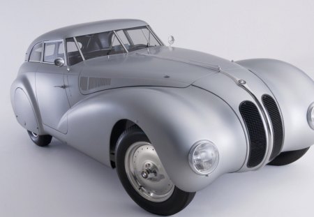 BMW 328 Kamm Coupe 1940 - photo, cars, grey, coupe, bmw