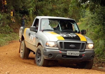 Ford Ranger - rally, thrill, offroad, 4x4