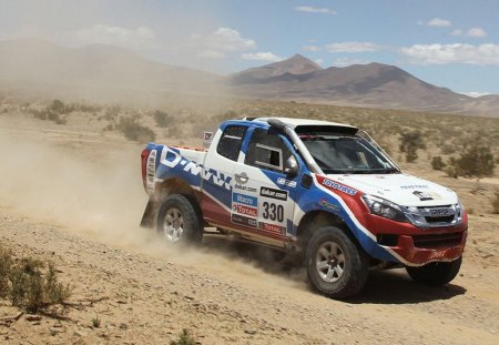 Isuzu D Max - offroad, 4x4, endurance, rally