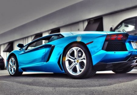 Azure Blue Aventador - Power, Speed, Furious, Drive