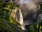 fantastic powerful waterfall hdr