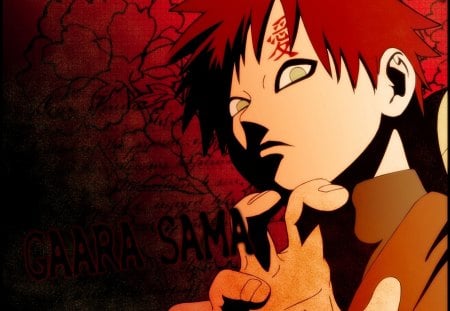 Gaara Sama - Red, Ninja, Scary, Sand Shinobi, Gaara, Sama