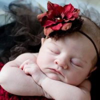 cute baby sleeping