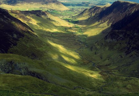 Valley - nature, mount, landscape, valley