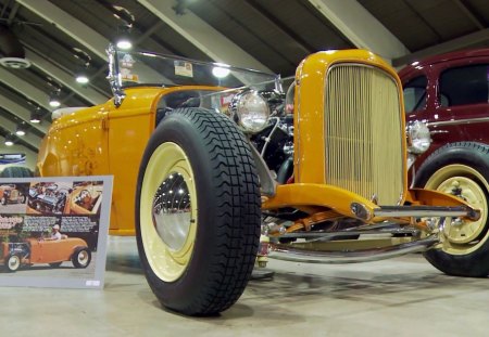 Hot Rod - motor, tuned, oldtimer, wheels