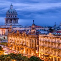 historic hotel inglaterra in cuba hdr