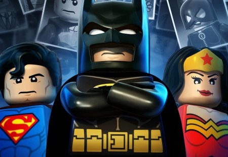 LegoBatman - batman, fight, watch, superman