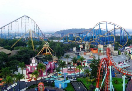 six flags - fun, summer, six, flags