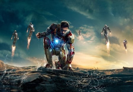 Iron Man 3 - movie, Iron, 3, Man