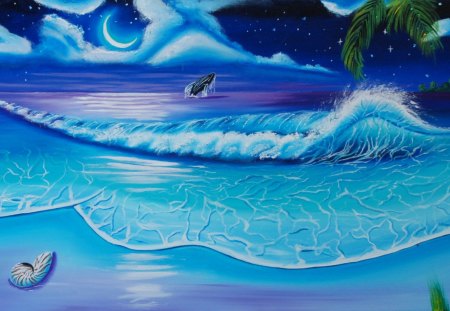 HOLIDAY FANTASY - FANTASY, HOLIDAY, SEA, 3D