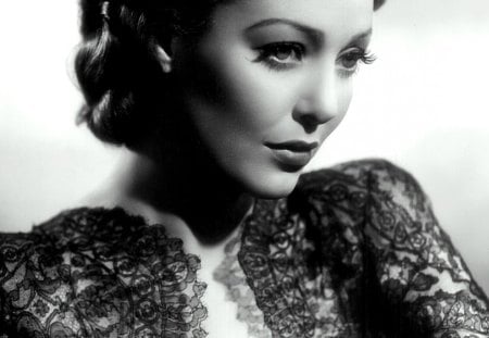 Loretta Young - new, image, color, wallpper