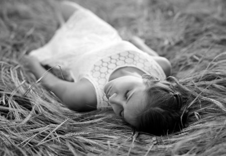 Tender - black, wp, white, soft, photography, girl, bw, tender