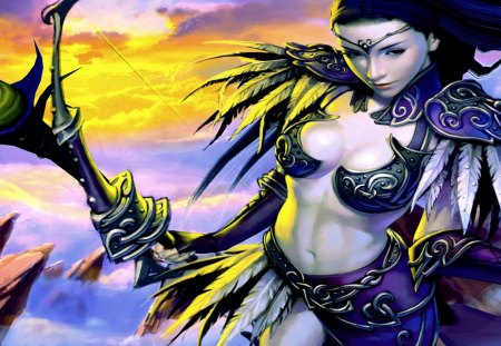 DYNASTY WARRIOR - girl, dynasty, archer, warrior