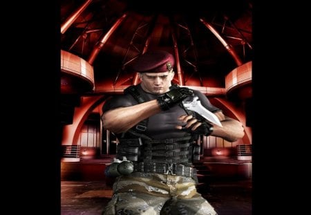 Jack Krauser  - residentevil4, jack krauser