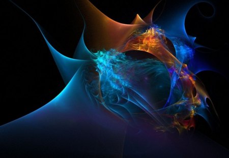 color glow - 3d, wallpaper