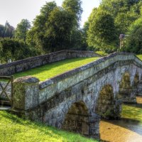 Bridge Stourhead Gardens