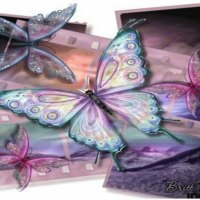 Collage Butterflies