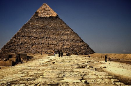 Pyramid - ancient, travel, egypt, pyramid, sand, old