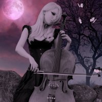 âœ«Cello Lovers in Pink Moonâœ«