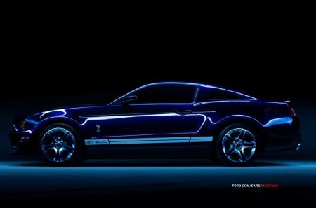 Ford-Mustang-Shelby-Gt500 - gt500, ford, shelby, mustang