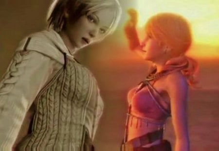 Nora (Hope's mother) and Vanille - Final Fantasy XIII, Nora, Vanille, Mother