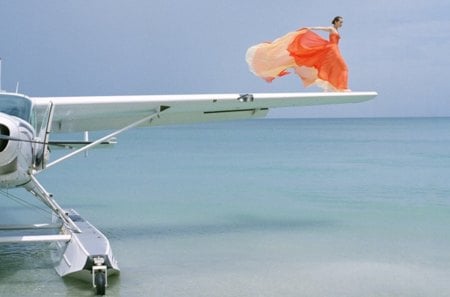 Rodney Smith - airplane, fashion, photography, model