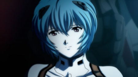 Rei Ayanami - pretty, evangelion, Rei Ayanami, face