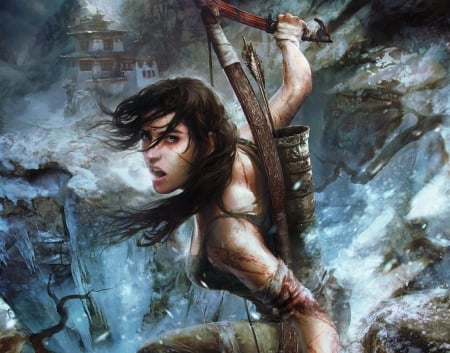 Lara Croft - tomb raider, games, video games, lara croft