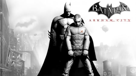 Batman: Arkham City - Dick, Red, Grayson, Universe, Bruce, Arkham, Greyson, City, Nightwing, Asylum, Wayne, Robin, Batman, DC