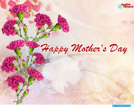 Happy Mother's Day - mothers, happy mothers day, mothers day, mothers day flowers, mom