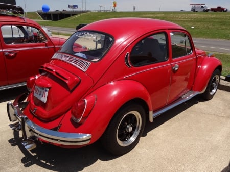 The Red Bug - vw, vw bug, red bug, volkswagen