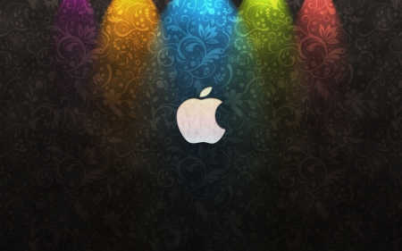 Apple - aqua, lime, apple, red