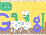 Dinosaur Google Mother's Day Wallpaper